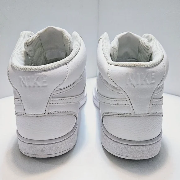 Nike Court Vision Mid Triple White Men's Shoes/Sneakers DC5466-100 Size 10 - Picture 6 of 11